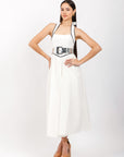 Vestido Halter Blanco