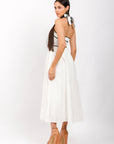 Vestido Halter Blanco