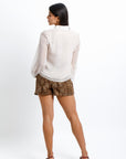 Blusa Transparen te Beige