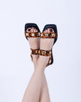 Sandalias Leopard