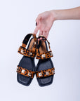 Sandalias Leopard