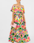 Vestido Strapless Colores