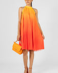 Vestido Multicolor Naranja