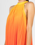 Vestido Multicolor Naranja