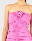 Vestido Flor Rosa