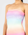 Vestido Strapless Colores