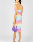 Vestido Strapless Colores