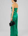 Palazzo Strapless Verde