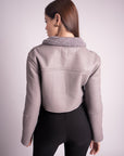 Chaqueta Corta Gris