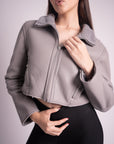 Chaqueta Corta Gris