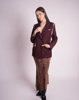 Blazer Burgundy