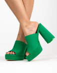 Zapatilla Romina Verde